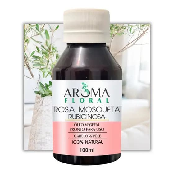 Óleo Vegetal ROSA MOSQUETA Rubiginosa - Aroma Floral - 100ML