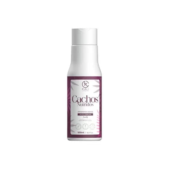 Kit Cachos Ativador Modelador Creme de Pentear 500ml e Máscara Gelatina 500ml Frutas Vermelhas
