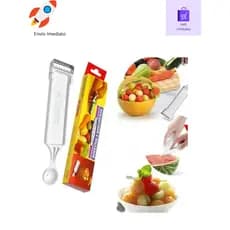 Descascador Boleador Decorador Culinário Para Legumes e Frutas Keita