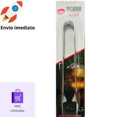 Pegador Pegadores De Frios 18cm Doces Gelo Pinça Salgados Lanches Em Inox