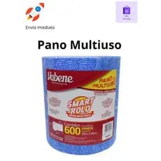 Rolo Pano Multiuso Para Limpeza 28X40cm C/ 600un cada