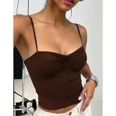 Blusa Regata Feminina de Alcinha Blusa Feminina Aesthetic Moda Basic Blusa Feminina