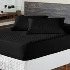 Kit 02 Porta Travesseiros Impermeável Capas Com Zíper Matelado Ultrassonico Liso Várias Cores