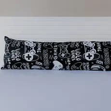 Capa de Travesseiro Fronha Corpo Xuxão 140 cm x 45 cm 01 Peça Ideal para Dormir