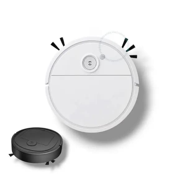 Aspirador Robô Mini Automático Limpeza Inteligente Sem  Esforço Silenciosa Recarregável Limpa  Fácil