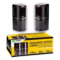 Sensor Digital Duplo Feixe 30 Metros Alarme Motor Ipec