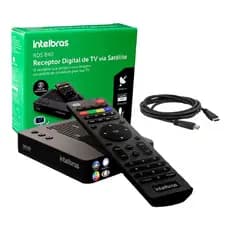 Receptor Digital TV Via Satélite RDS 840 Full HD Intelbras Sat HD Regional