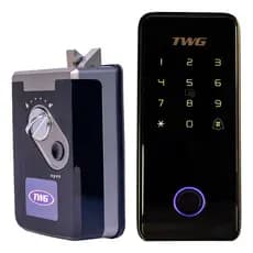 Fechadura Digital Eletronica Sobrepor Biometria Senha TW4030 TWG