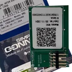 Placa Central Simply Connect Módulo Wifi Motor Central Rossi App Celular