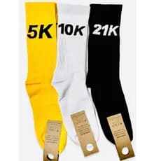 Meias Esportivas 5K 10K 21K Poliamida Corrida Academia Bike Conforto ENVIO RÁPIDO