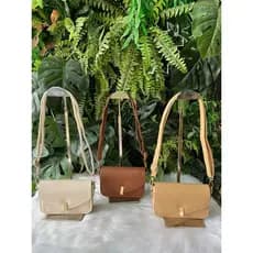 Bolsa Feminina Transversal Courinho Sintético Premium