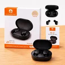 Fone Sem Fio RS27 Hmaston Sem Led Bluetooth 5.3 Som Potente e 6h de Bateria
