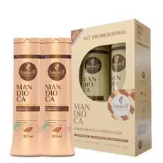 Kit Haskell Mandioca Promopack Crescimento Hidratação 300ml