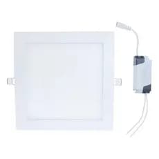 Kit 2 Painel Plafon Led Embutir Quadrado 18w 22x22 Bivolt