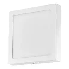 Kit 2 Plafon Painel Bivolt Sobrepor Quadrado 25w 30x30 Led Oferta