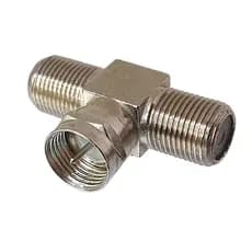 Adaptado Divisor 1 x 2  para cabo de antena de tv digital terrestre