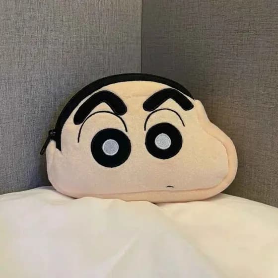 Estojo De Lápis De Grande Capacidade , Caixa Fofa De Desenho Animado Papelaria De Pelúcia Criativa , Bolsa De Maquiagem