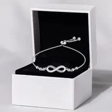 Pulseira pandach Eternal Symbol Original Pulseira s925 Sterling Silver Jóias requintadas Jóias de bricolage
