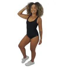 Maiô todo forrado com Toca  de natacão hidroginastica  Feminino hidro  zero transparencia