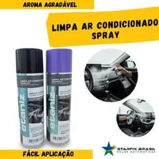 Limpa Ar Condicionado Spray Etaniz Carro Novo / Lavanda 300ML/180G