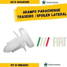 GRAMPO PARACHOQUE TRASEIRO / SPOILER LATERAL Palio Siena Strada Doblô Uno P192