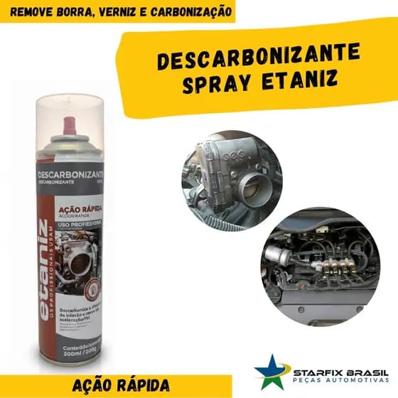 Descarbonizante Spray Etaniz 300ML/200G