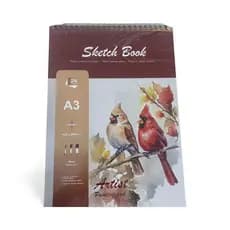 Caderno Artístico de Inspirações e Esboços Criativos – Formatos A4 e A3 para Grandes Ideias