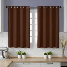Cortina Blackout 2,20 x 1,30 Cozinha Fácil Instalação