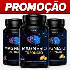 03 Magnésio Treonato 1000 mg ORIGINAL Treonina Total 180 Comprimidos  (  KIT PARA 03 MESES USO  )
