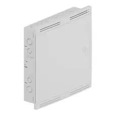 QUADRO SISTEMA VDI 40x40 EMBUTIR PVC ANTICHAMAS BRANCO TIGRE