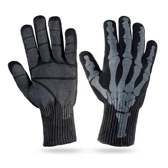 Luva Motoqueiro Impermeável  Luva Malha Forrada Conforto Para Frio e Chuva Motoboy Motociclista