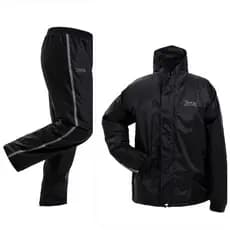 Capa de Chuva Motoqueiro Conjunto Impermeável Reforçada Nylon Emborrachado Premium, Motoboy, Motociclista