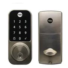 Fechadura Digital Ydd 120 Com Senha E Chave a Prova D'agua - Yale