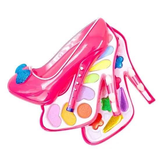 Maquiagem Infantil Sapato Saltinho Brinquedo Batom Sombras