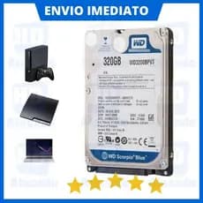 HD 320GB Interno SATA 3 de Xbox/Playstation/Notebook - Slim 2.5'' Disco Rígido