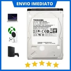 HD 500GB Slim 2.5 Xbox/PS3/PS4/Notebook - Disco Rígido Interno SATA 3 com NF e Garantia