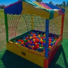 Piscina 1x1 de Bolinhas Infantil Colorida – Brincadeira Segura e Divertida!