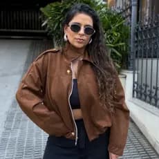 Jaqueta de Suede Feminina Casaco Feminino Inverno Blusa de Frio Feminina