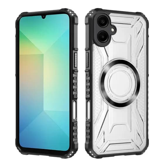 Capa Capinha Clear Luxo Anti Impacto Compatível com Carregador por indução Para Samsung Galaxy A06
