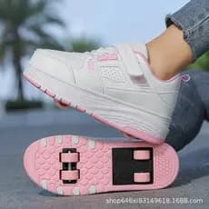 2025 Novo Estilo Heelys Shoes Patins De Quatro Rodas Para Adultos Com Retração De Botão Estudantes Homens E Mulheres Sap