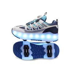 2025 Binle Bird's Heelys Summer Boys's Four-Wheel Sneaker Com Rodas Para Estudantes