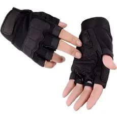 2026 Luvas De Treinamento Tático Finas De Meio Dedo Para Primavera/Verão Homens , Adequadas Esportes , Fitness , Ciclism