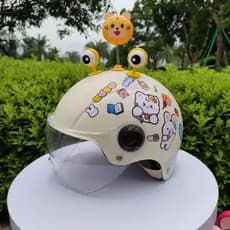 Capacete Certificado 3C Padrão Nacional Modelo 2025 Para Alunos Do Ensino Fundamental De 1 A 8 Anos , Infantil Proteção