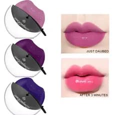 Batom Em Forma De Lábios Maquiagem Temperatura Mudança De Cor Preguiçoso Veludo Matte Hidratante Brilho Labial Copo Antiaderente