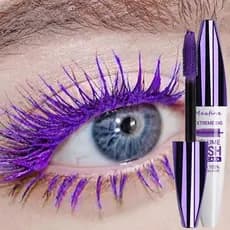 Máscara Colorida 5D Volume Estilo Duradouro À Prova D'água Quick Dry Blue Purple Curling Lengthen Long Eyelash Silk Extension Cream