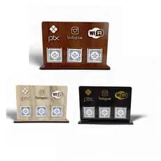 Placa Display para Qr Code Pix WiFi Instagram