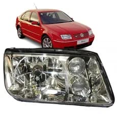 Farol Dianteiro Bora 99 00 01 02 03 04 05 06 Direito Com Auxiliar