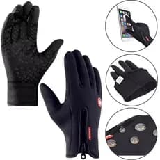 Luva Para Moto E Bike Impermeável Térmica Touch Screen
