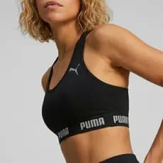 Top Puma Feminino Original Nadador Suporte Médio Academia