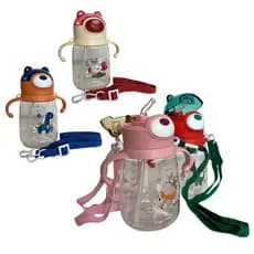 Garrafa Infantil 450ml Ursinho Urso Portátil Com Alça de Transporte Criança